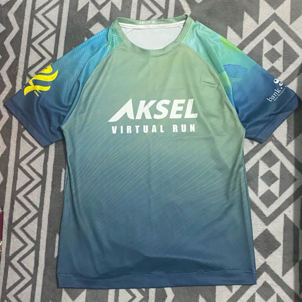 jersey lari AKSEL Virtual Run Size S