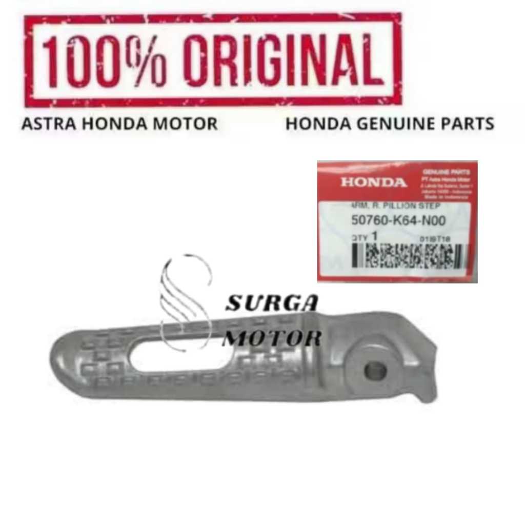 Injakan Pijakan Kaki Step Arm Step Belakang Kanan Motor Honda CBR 250RR CBR250 CBR250RR 50760K64N00 