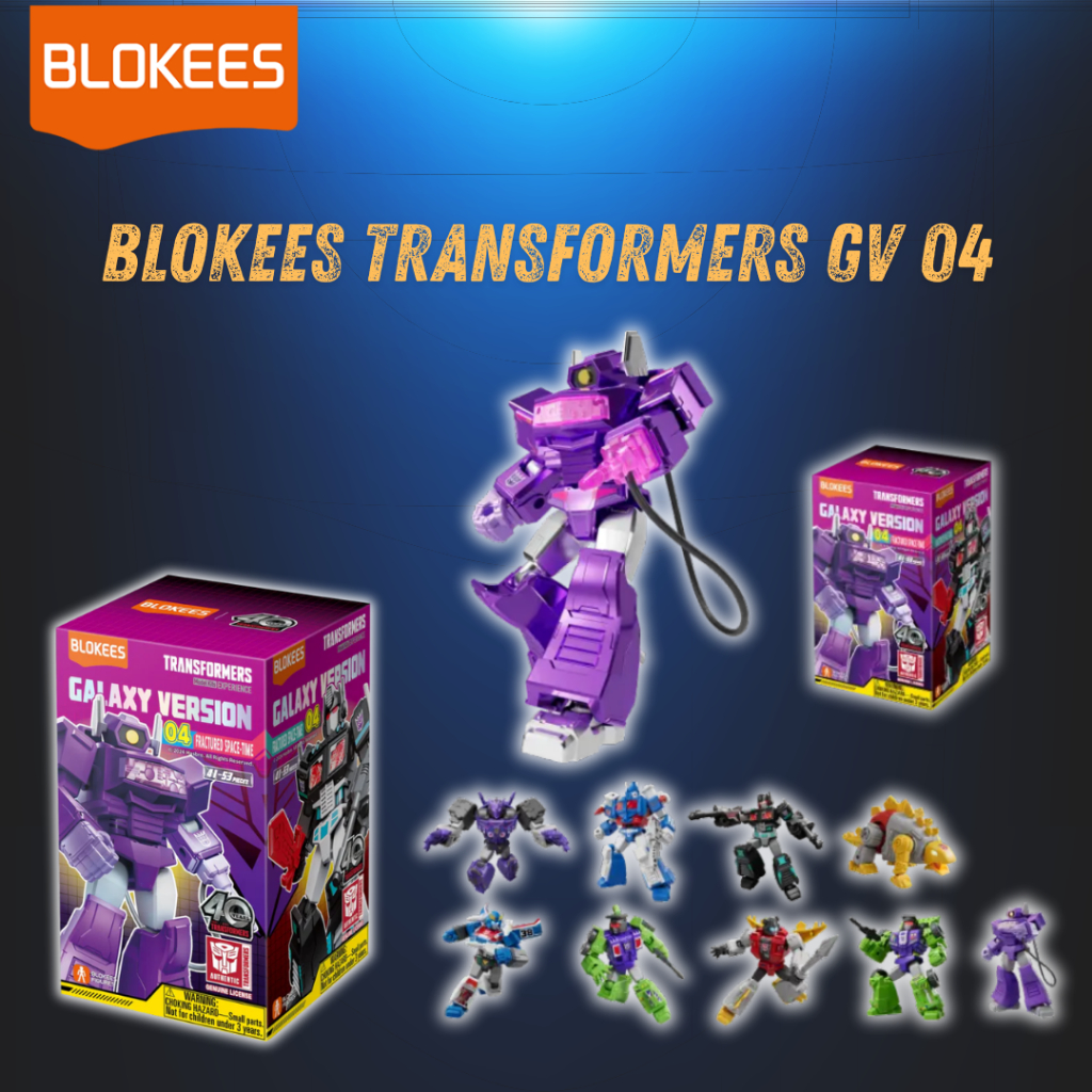 Blokees Transformers Galaxy Version 04 Random GV04 Fractured Space-Time Blind Box Ultra Magnus Snarl