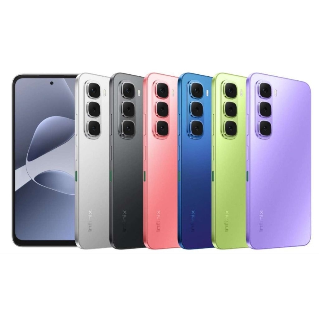 HP Infinix Hot 60i 8/256GB - Desain Tipis, Kamera 50MP, Baterai Tahan Lama