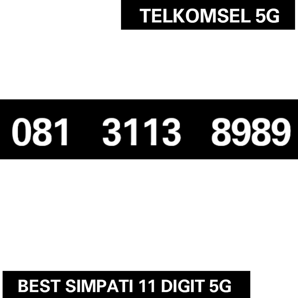Simpati 8989 Telkomsel 8989 Nomor Cantik Simpati 5G Seri 8989 Nomor Cantik Telkomsel 11 DIGIT 5G