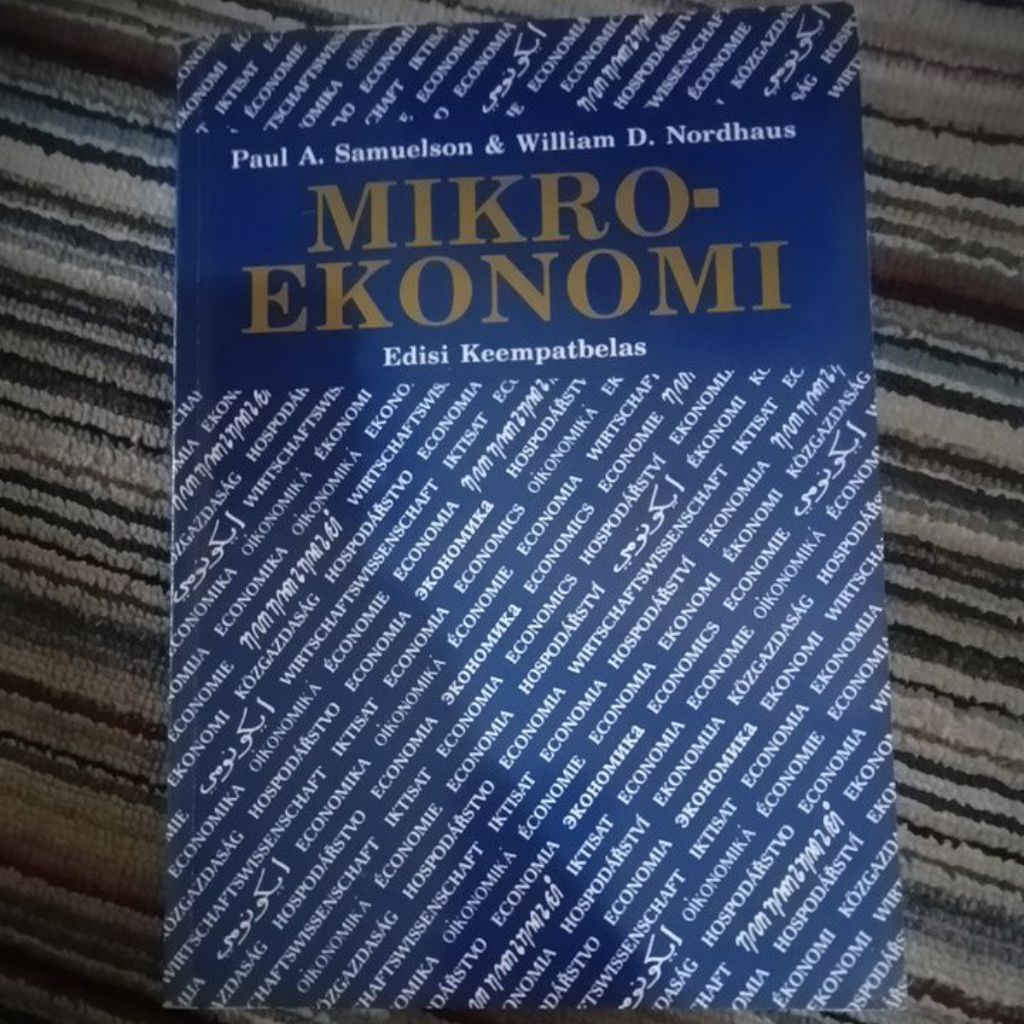 MIKRO EKONOMI keempatbelas pnulis Paul A.Samuelson