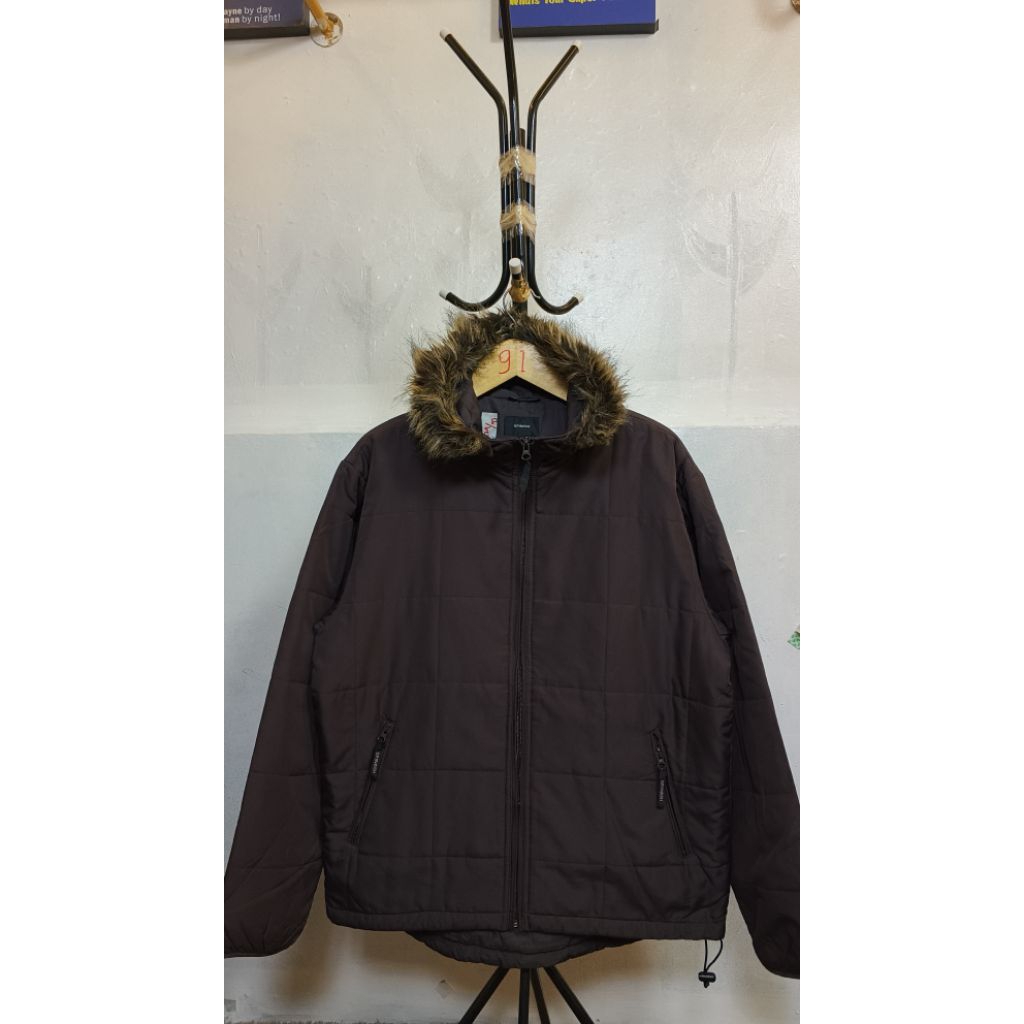 Jacket Spinash Coklat Tebal