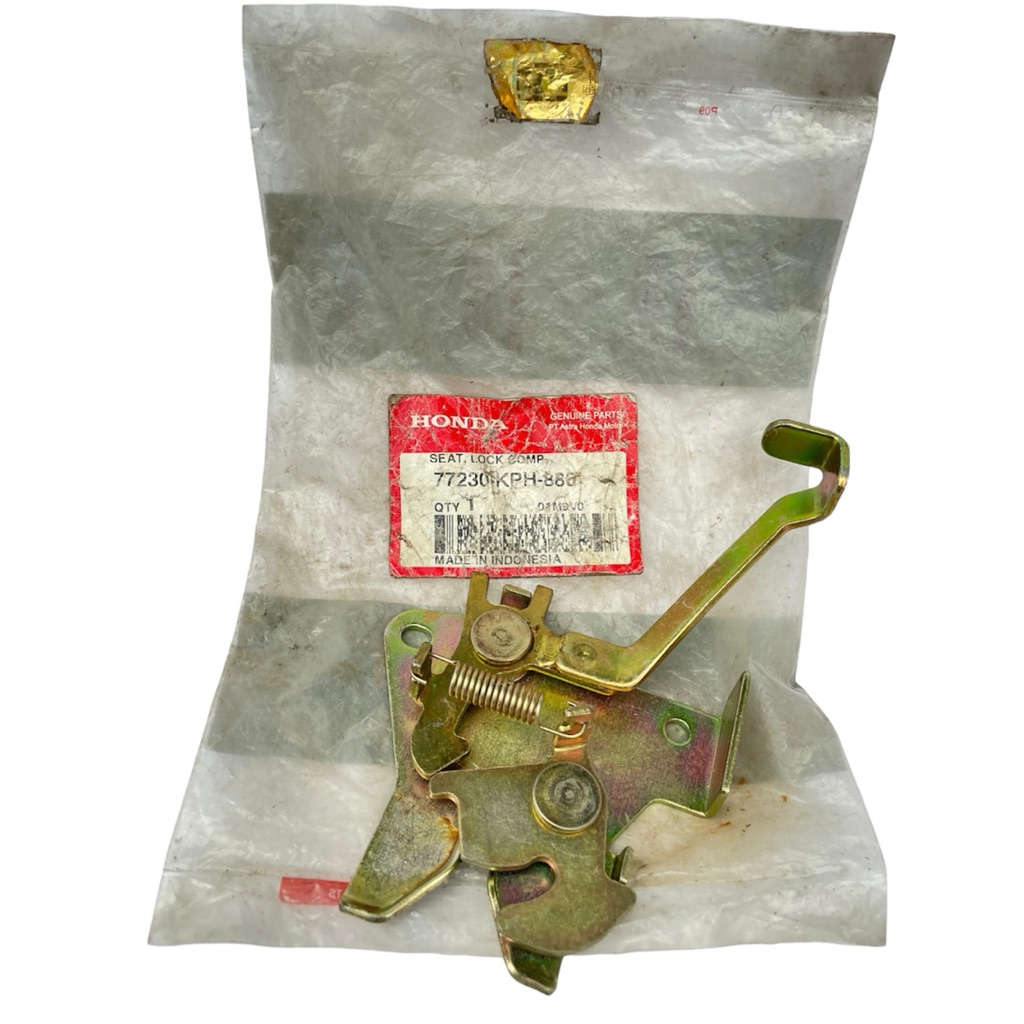 Seat Lock Comp Dudukan Kunci Jok Honda Karisma X D 77230-KPH-880 Ori AHM Honda Genuine Parts
