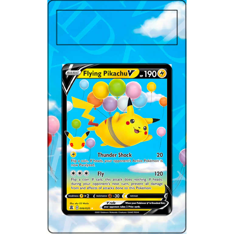 Flying Pikachu V #6 Pokemon Celebrations (Extended Art)