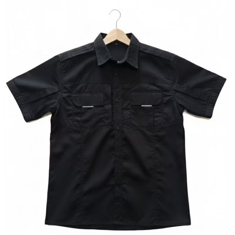 DGNT Kemeja Taktikal Lengan Pendek_Hitam