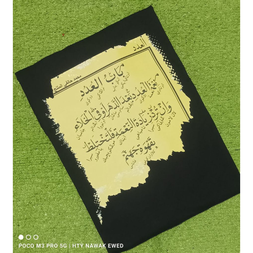 kaos santri nikmat udud lengan panjang