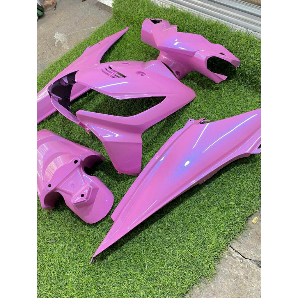 Body Halus Honda Beat Karbu warna Putih Lembayung Gold - Full Body Halus Honda Beat Karbu