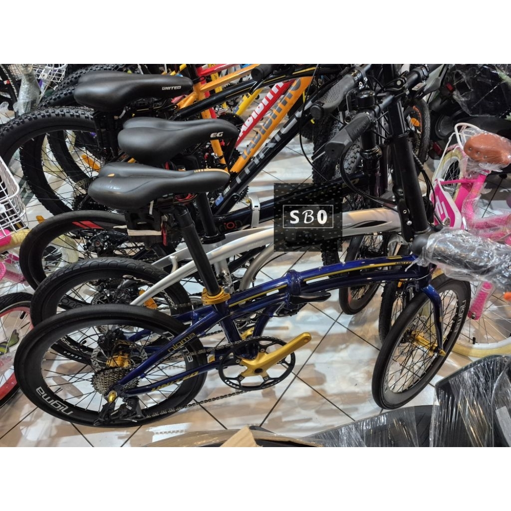 Sepeda lipat 20" United Nigma V 5