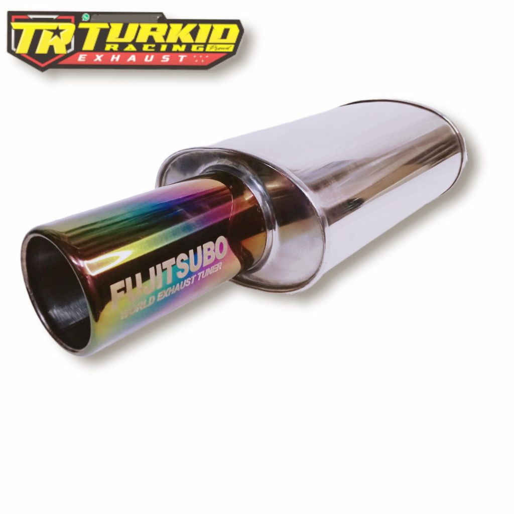 knalpot Fujitsubo tabung besar  Mobil knalpot mobil racing knalpot tabung Besar murah
