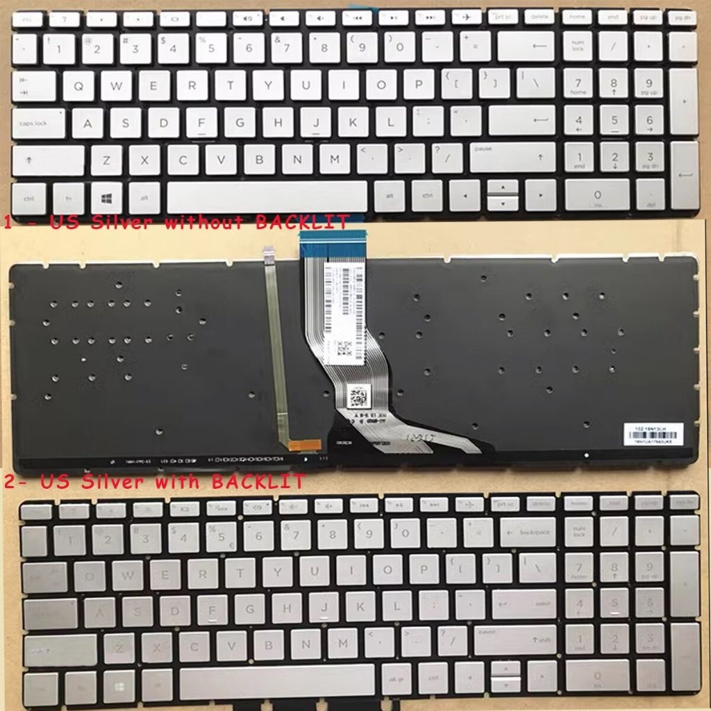 Keyboard HP HP 15ef 15-ef 15-ef1033fa 15-ef1082nr 15-ef2125wm 15-ef2126wm 15-ef2081ms 15-ef1086cl Ba