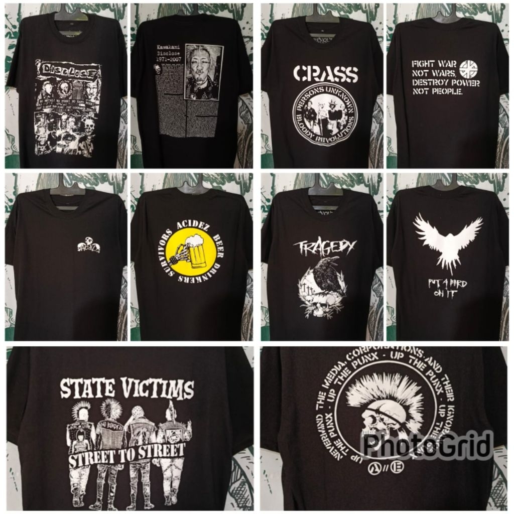 Kaos Band Punk // kaos punk