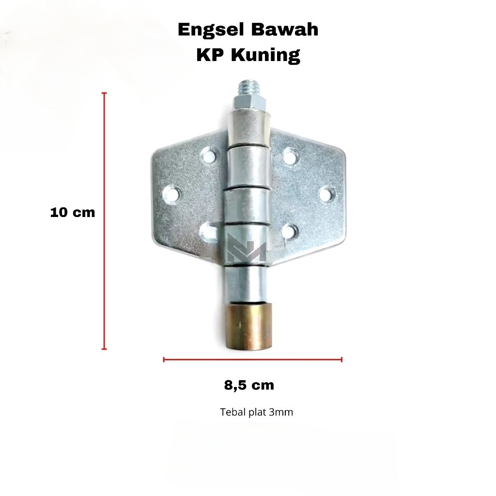 Engsel Bawah Henderson Kupu Kecil Kuning