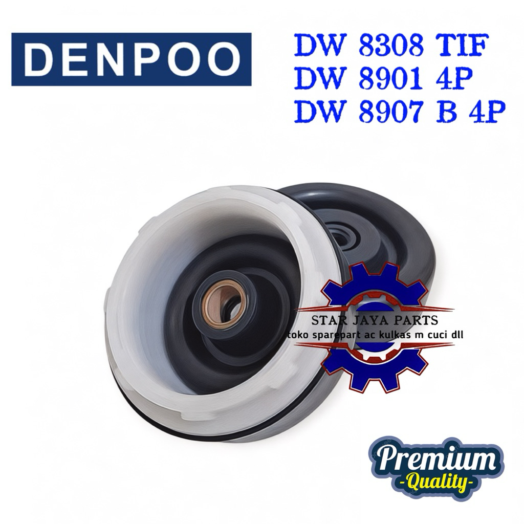Seal Pengering 14mm Denpoo 8 Kg DW 8308TIF 8901 4P 8907B 4P SiL Pengering Mesin Cuci Denpoo 2 Tabung