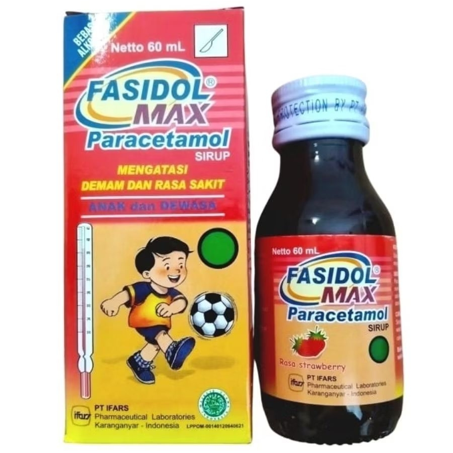 FASIDOL MAX Sirup - Paracetamol 250mg /5ml | Pamol 250mg /5ml