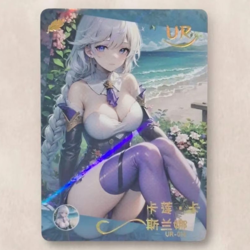 Kartu CCG Goddess Honkai Impact 3rd Kallen Kaslana UR 018