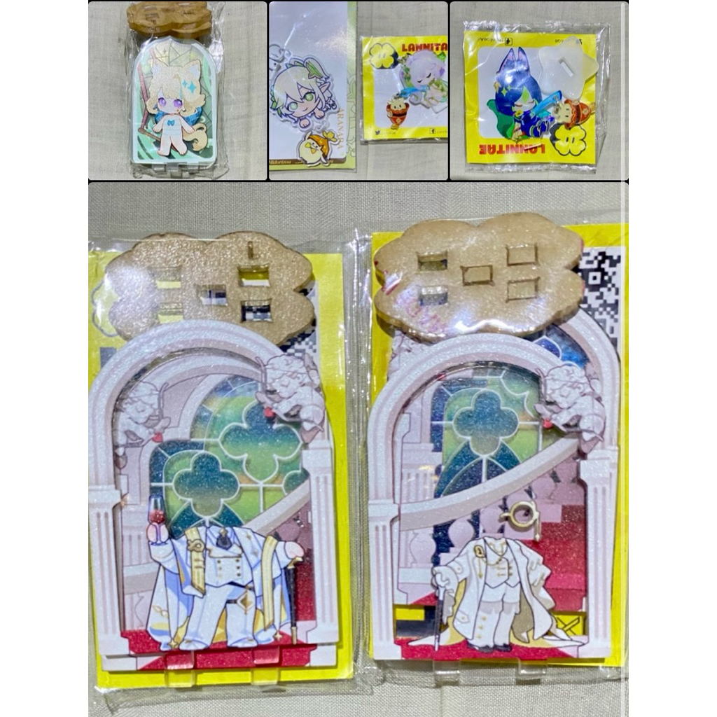 Lannitae Dress Up Standee - Lynette, Tighnari, Nahida, Outfit Genshin Impact