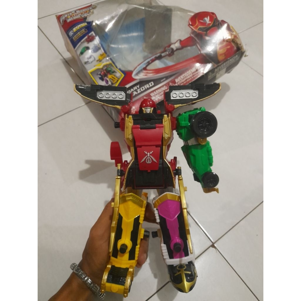 Robot legendary megazord power ranger megaforce DX original