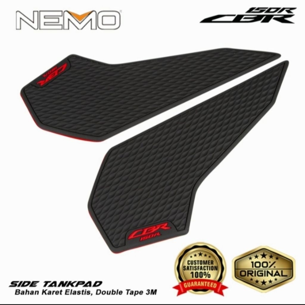 Tankpad Karet Samping Cbr 150 R Nemo