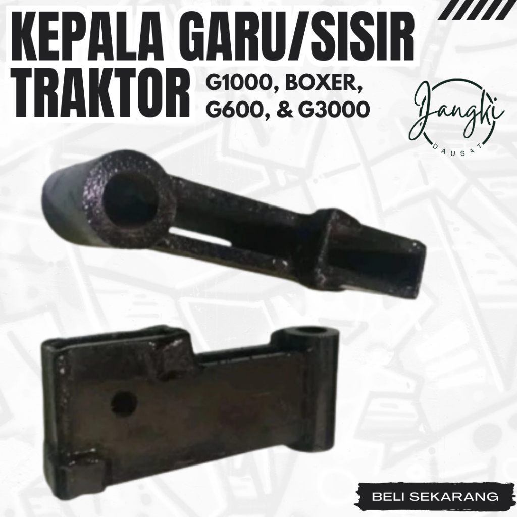 Kepala Garu/Sisir Traktor Quick G1000, Boxer, G3000