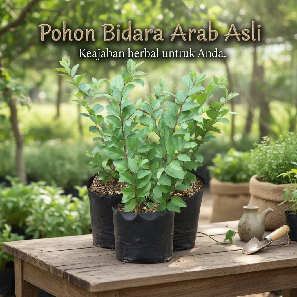 BIBIT POHON BIDARA ARAB SUPER ( Beli 5 Gratis 1 )