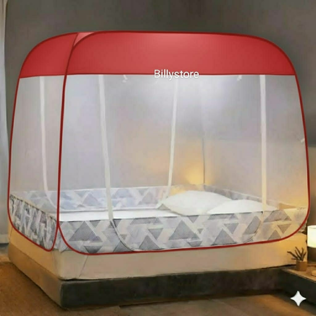 kelambu kasur super jumbo kelambu tenda lipat kelambu kotak dewasa anti nyamuk