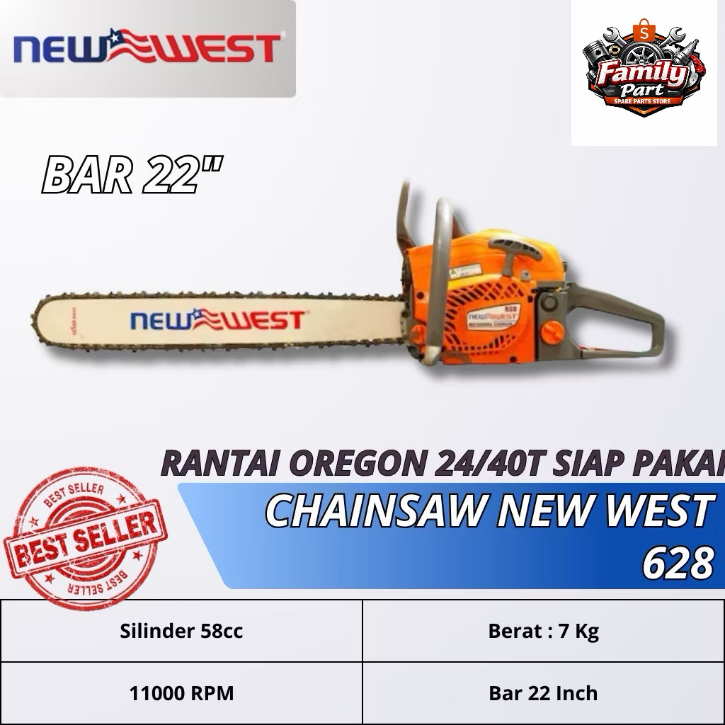 Asli New West/Senso/Chai Saw Mesin 628 Bar 24 New West Asli