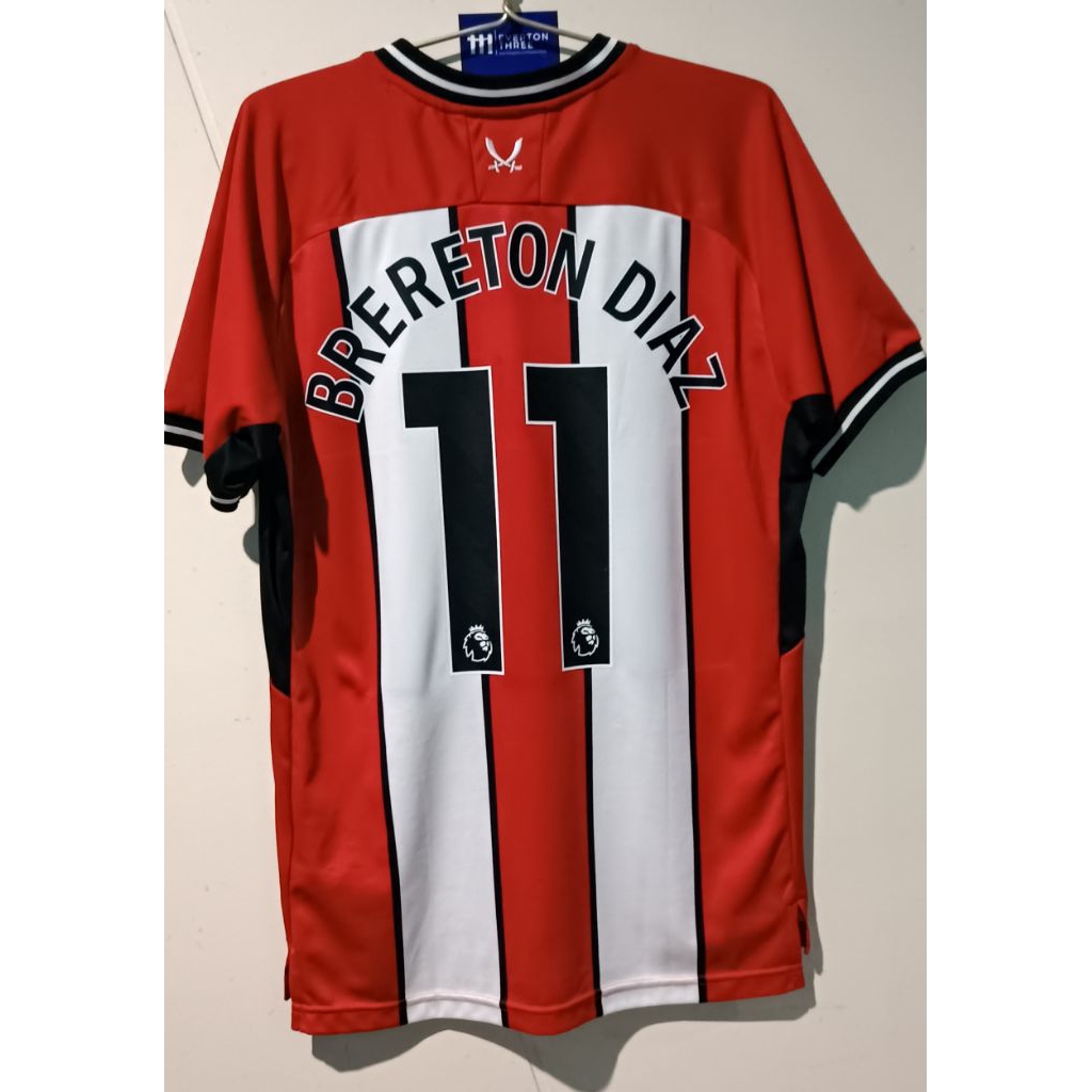 JERSEY SHEFFIELD UTD HOME 2023-24 SIZE L BRERETON DIAZ