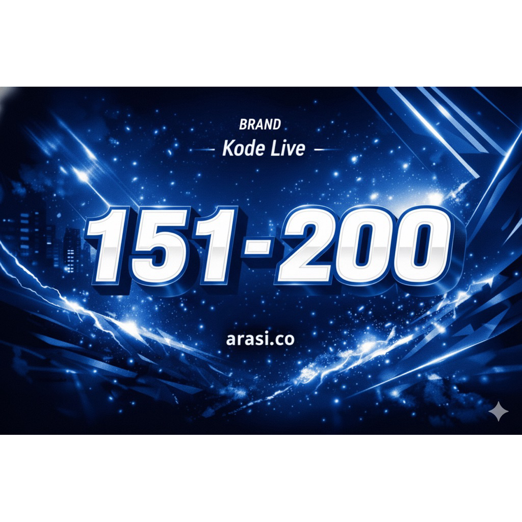 SR25 - KODE LIVE 151-200