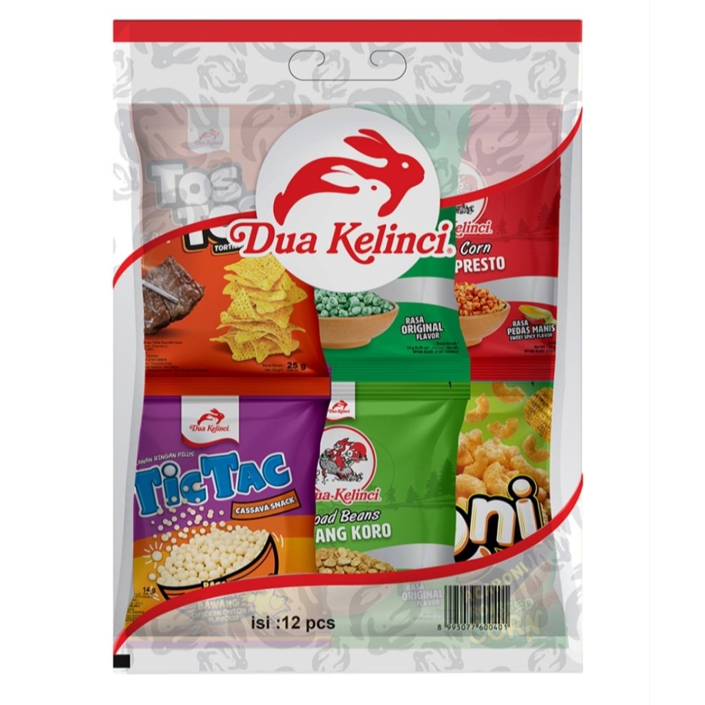 DUA KELINCI PAKET 12PCS ( PROMO )