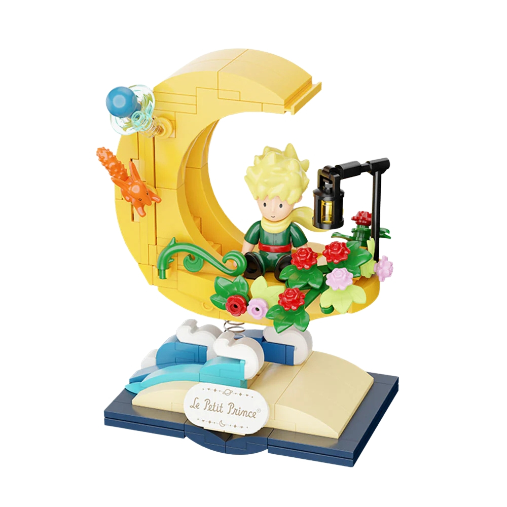 Pantasy x Le Petit Prince Starry Ride New Moon 86318 Building Blocks / Lego Mainan Anak