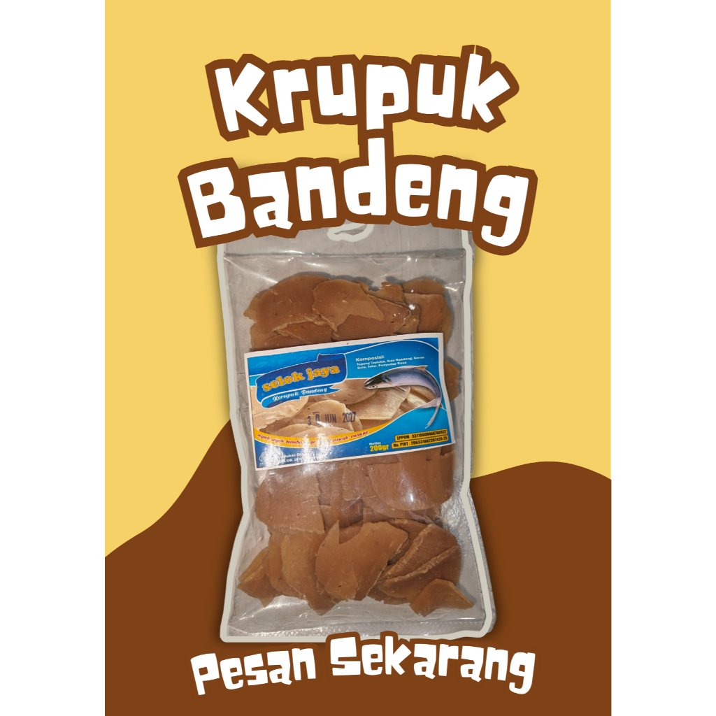 Krupuk Bandeng Asli Juwana (Selok Jaya)