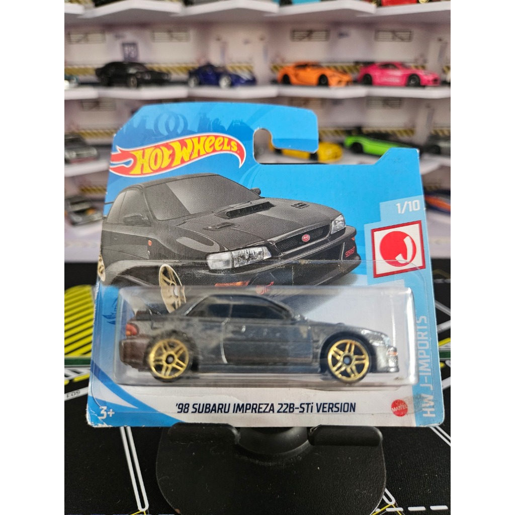 Hot Wheels Subaru Impreza Black