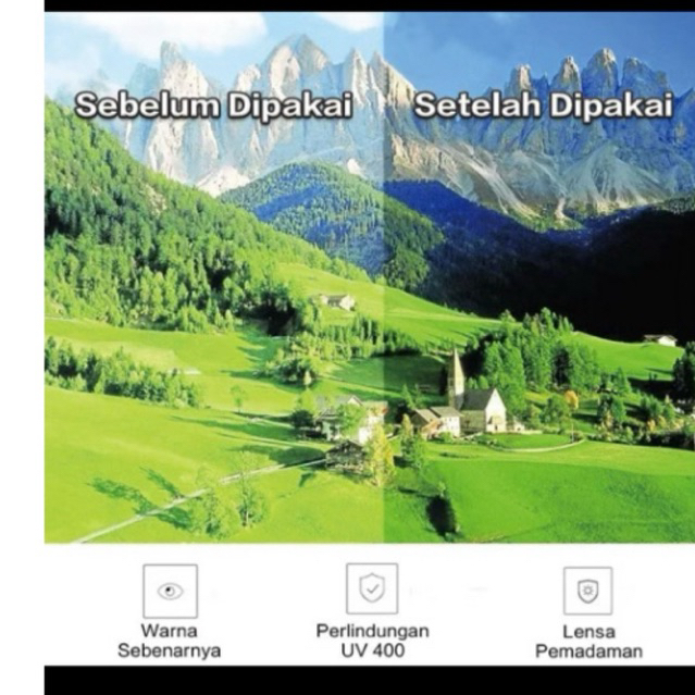 Kacamata POLARIZE / kacamata tembus air