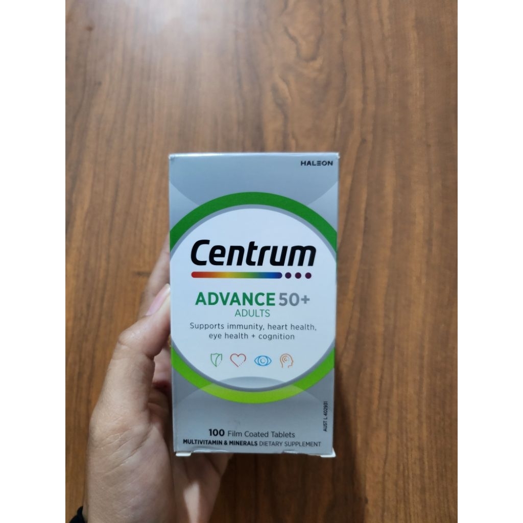 Centrum Advance 50+ 100 Tablets