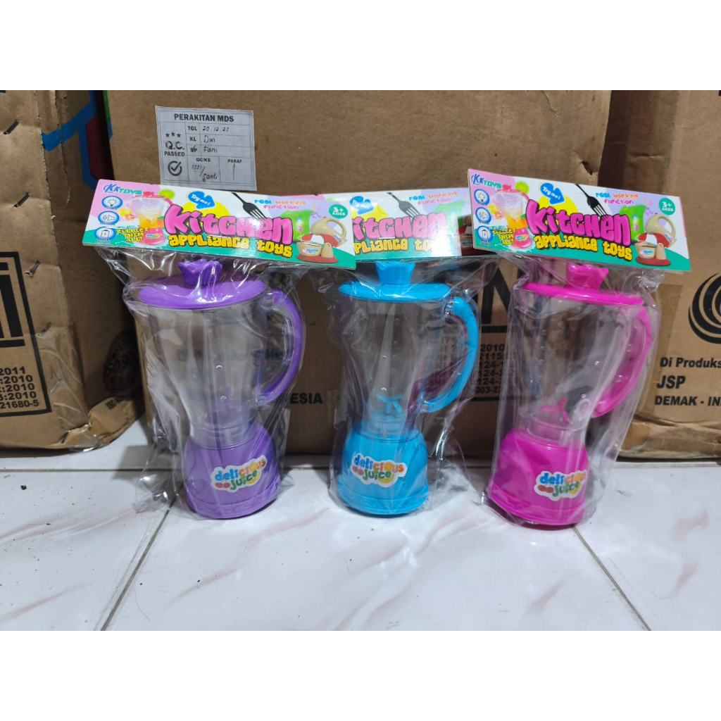 MAINAN ANAK BLENDER DAPAT MENYALA KI 06 MAINAN MEMBUAT JUS BLENDER MAINAN ANAK(KTG)