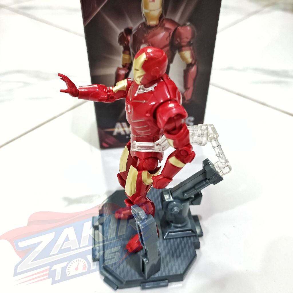 Ironman Action Figure Infinity Saga Official Marvel Morstorm