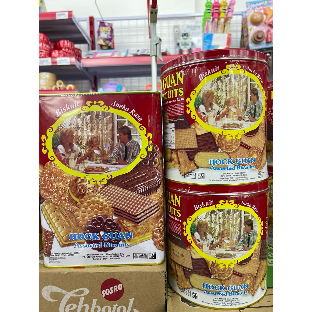 HOCK GUAN ASSORTED BISKUIT KALENG