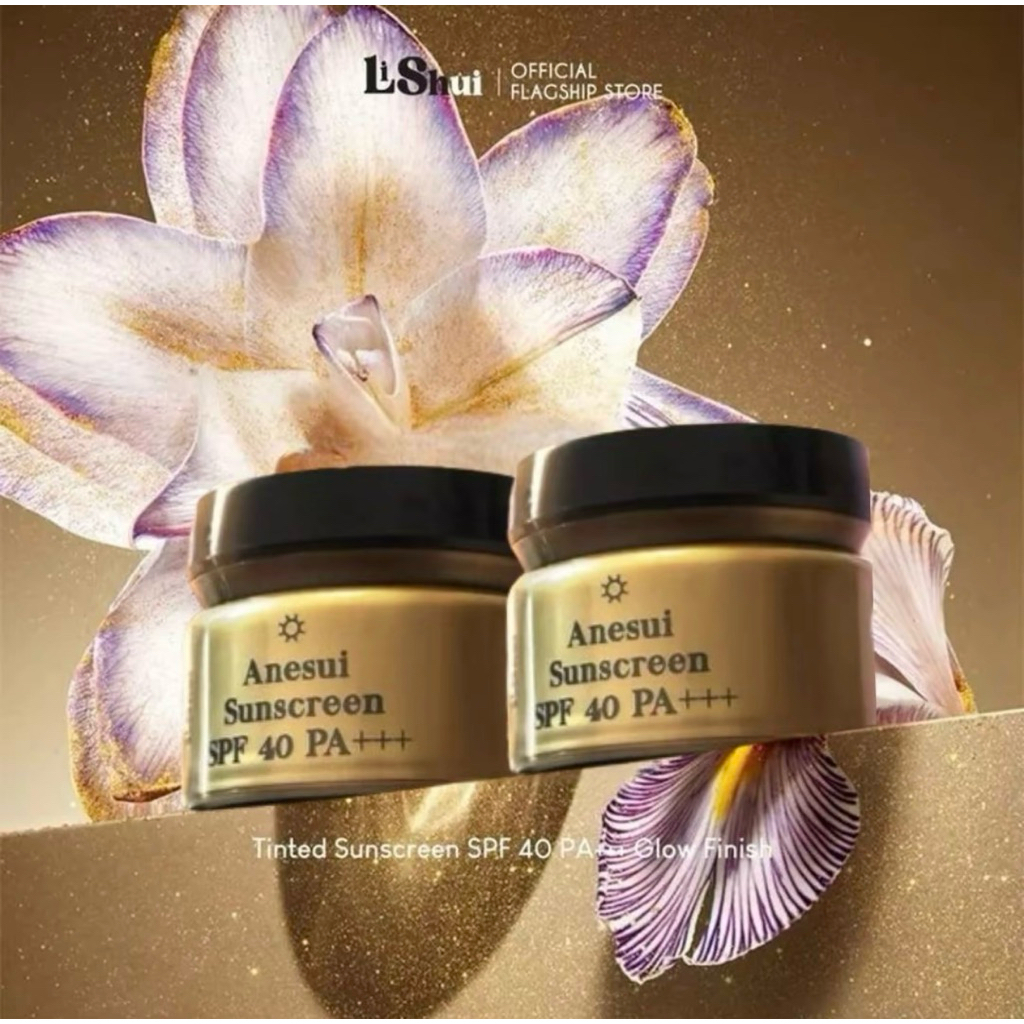 LISHUI ANESUI SUNSCREEN NON COMEDOGENIC [Kemasan Pot Gold] - SUNSCREEN In vivo & In Vitro