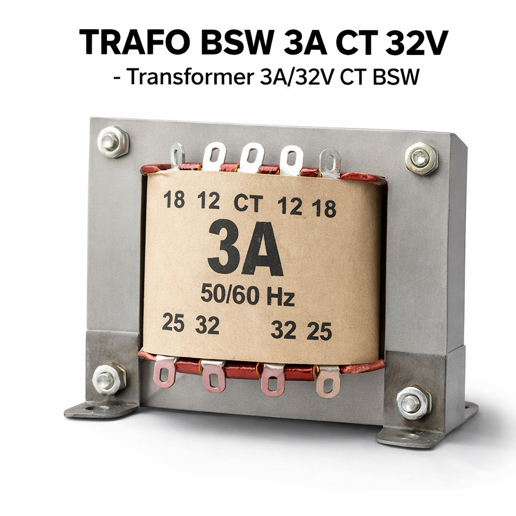 BSW Trafo 3A CT 32V - Transformer 3A/32V CT BSW Travo 3A CT Travo 3A CT Trafo CT 3A Travo CT 3A