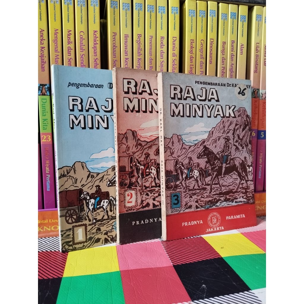 SATU SET PENGEMBARAAN Dr KARL MAY RAJA MINYAK