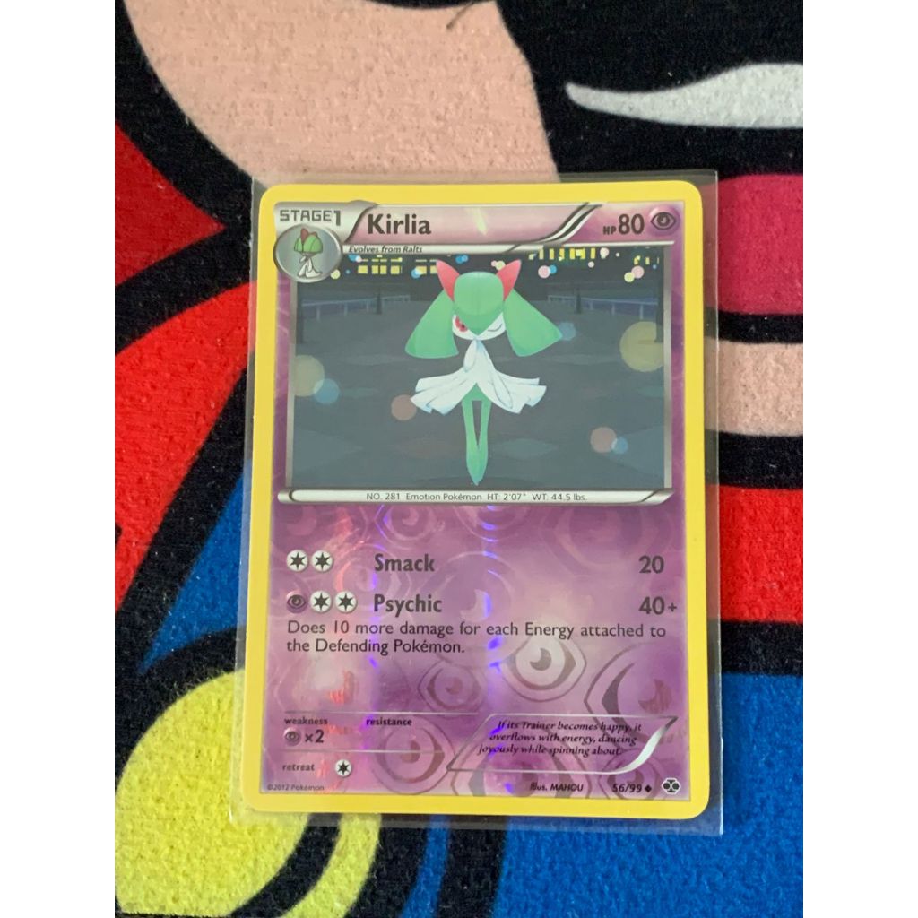 Kirlia Pokemon English 56/99