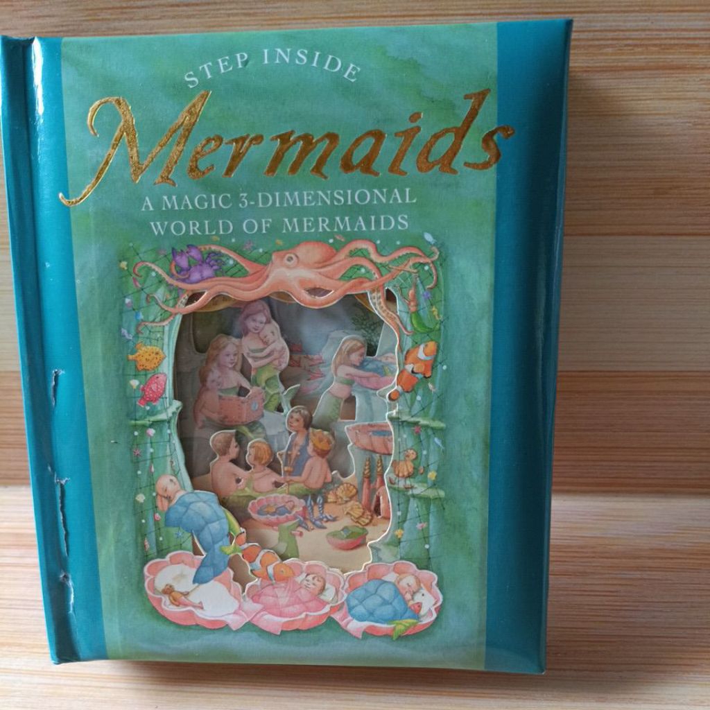 Step Inside Mermaids, Buku 3 Dimensi tentang Dunia Putri Duyung