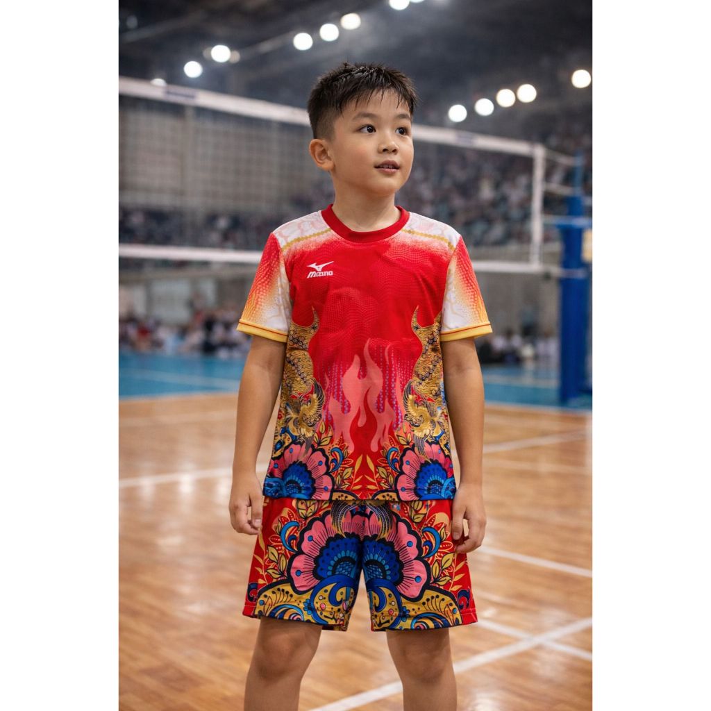 Baju Voli anak Kids FULL PRINTING