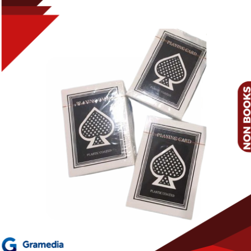 Gramedia Medan -FITSPORT PLAYING CARD 300 BLACK