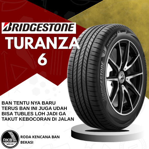 Bridgestone Turanza 6 Ukuran 185/70 R14 Ban Mobil Avanza