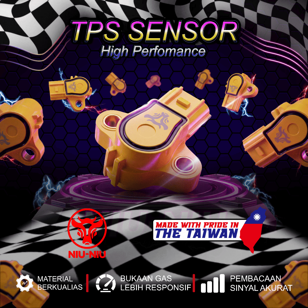TPS SENSOR NIU-NIU TAIWAN RACING PART ALL TIPE MOTOR
