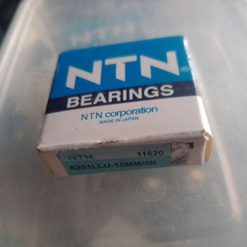 Bearing 6301 /15mm Laher Klaher Ball Bearing Koyo 6301/15mm 2RS Bearing Tutup Karet