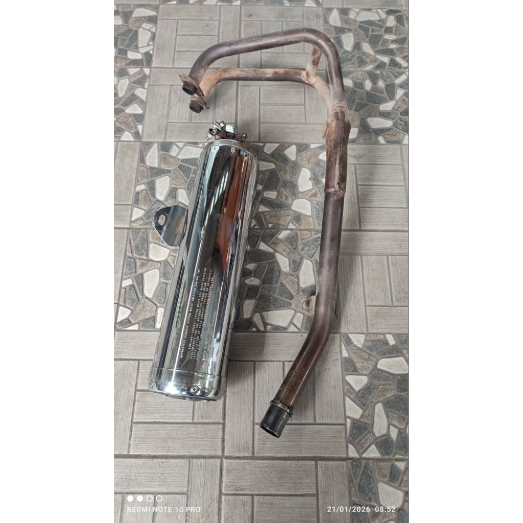 knalpot original copotan ninja 250 karbu