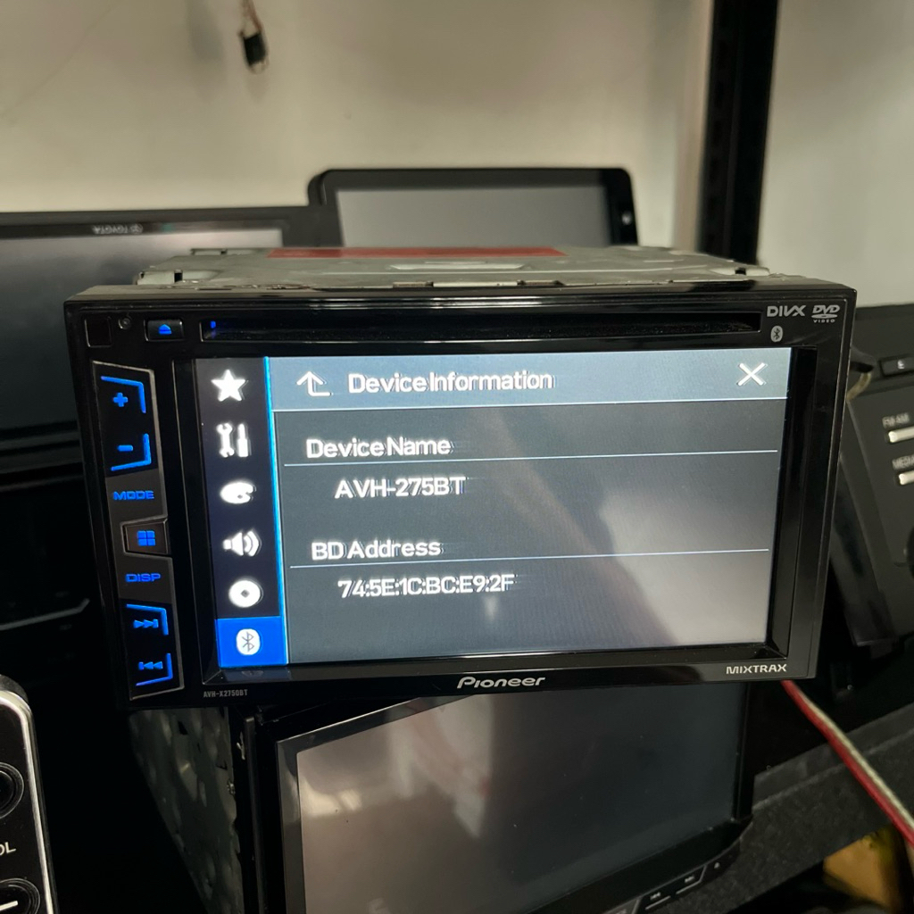 Head unit Pioneer Bluetooth AVH 275 BT